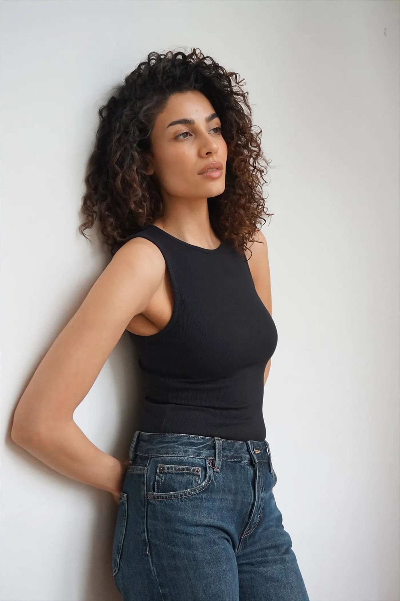 Ines El Gharbi — fashion and editorial model at FACES by TDA, London modelling agency