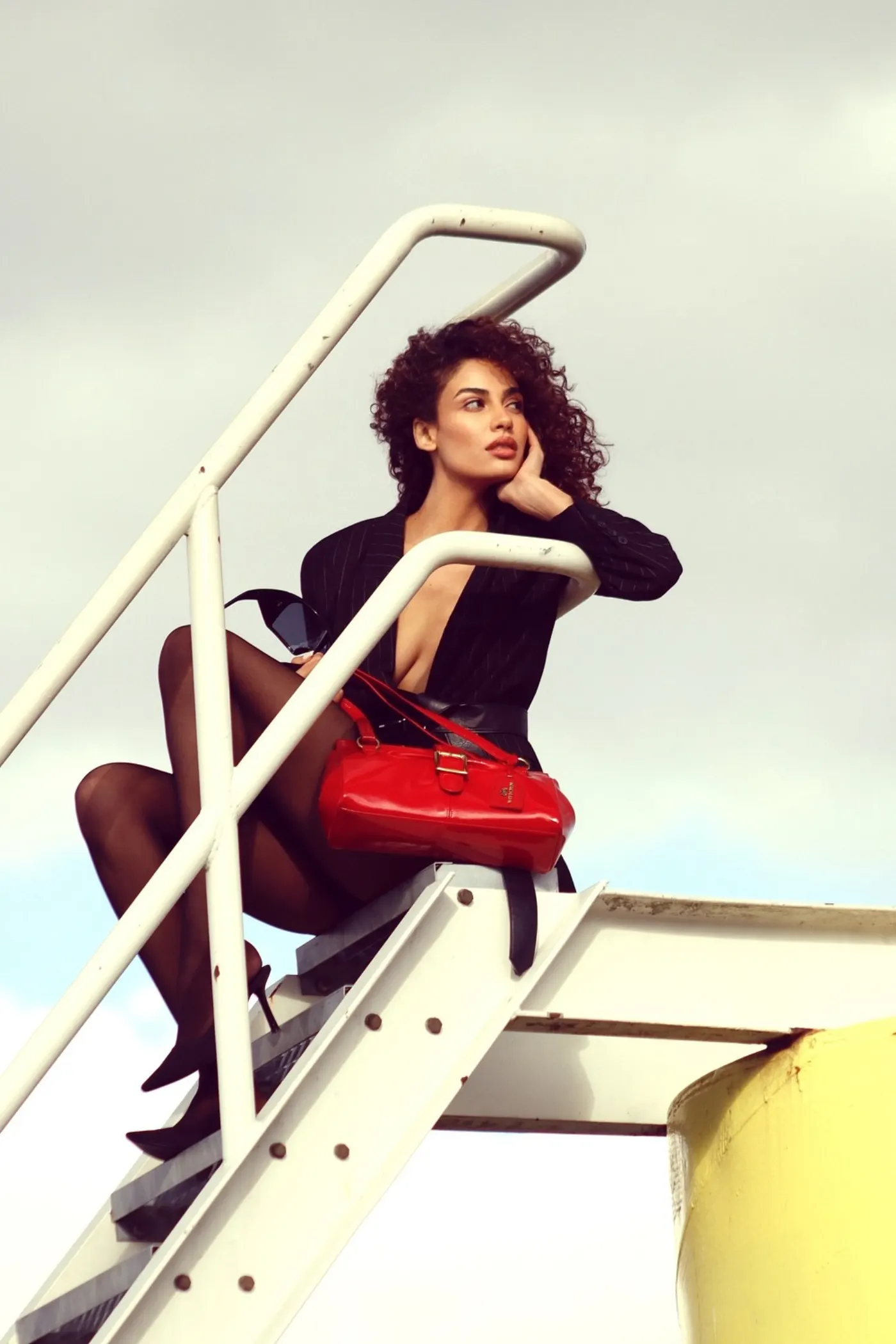 Ines El Gharbi — fashion and editorial model at FACES by TDA, London modelling agency